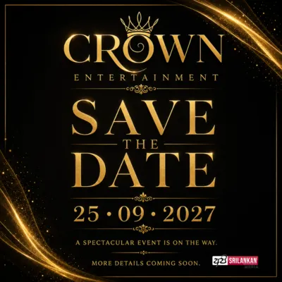 Save the Date - Crown Entertainment