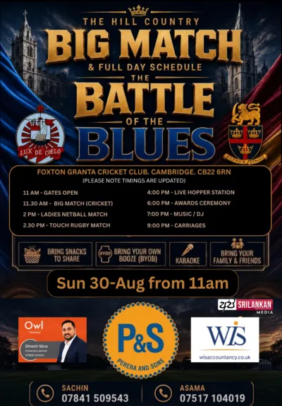 The Battle of the Blues 2026 - Trinity vs Anthony