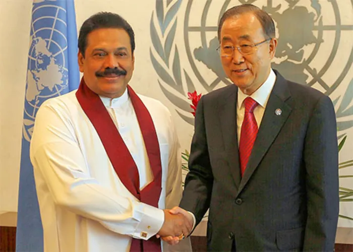 President Rajapaksa and UN Secretary General meet in New York