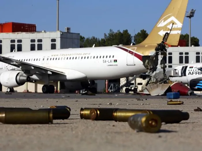 Missing jetliners raise fear of new 9/11-style attacks after Libyan airport falls to Islamic militants