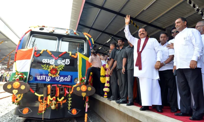 The Yal Devi train resume services to Jaffna after a lapse of 24 years