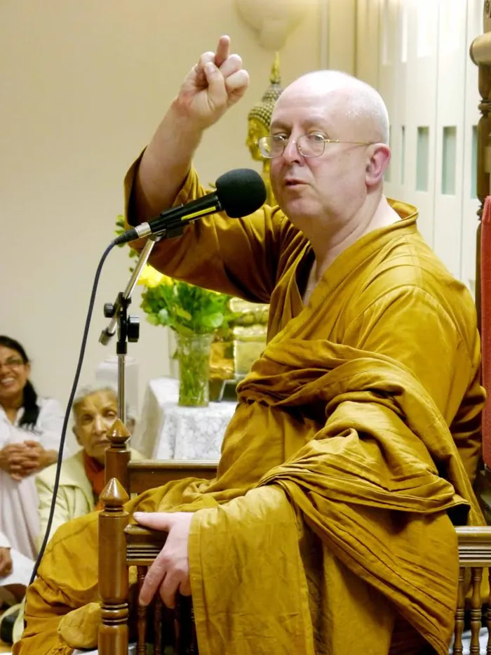 Dhamma Talk by Ven. Ajahn Brahmavamso Mahathera at London Buddhist Vihara