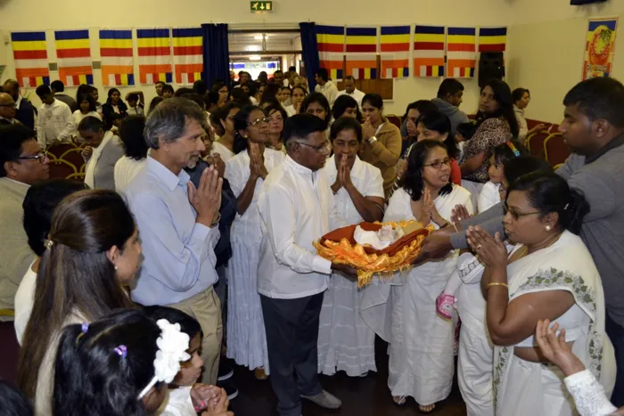 KATHINA CEREMONY OF NOTTINGHAM SHANTHI BUDDHIST VIHARA