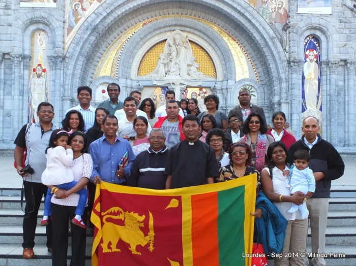 Spiritual programme at Lourdes Pilgrimage‏