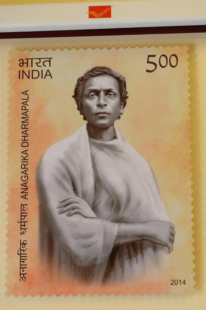 Stamp on Anagarika Dharmapala released in India