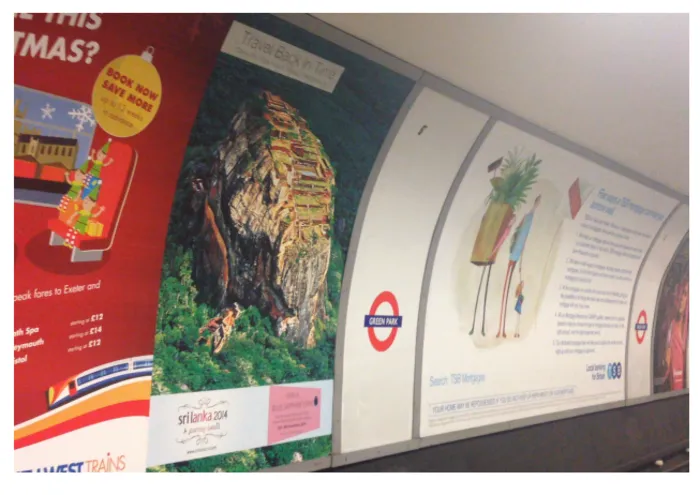 Sri Lanka Tourism Launches an Underground Advertising Campaign in UK 