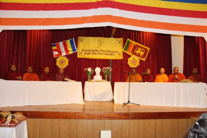 Annual Kathina ceremony of Ketumati Buddhist Viahara Manchester(Oldham)