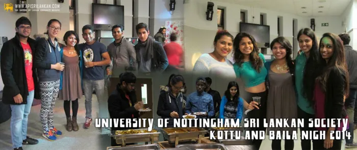 University of Nottingham Sri Lankan Society Kottu and Baila Night 2014