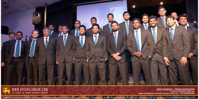 (Photos) Sri Lankan Cricketers at an event in Melbourne