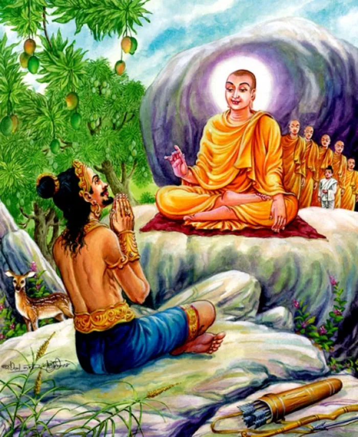 පො‍සොන් පොහොය අදයි