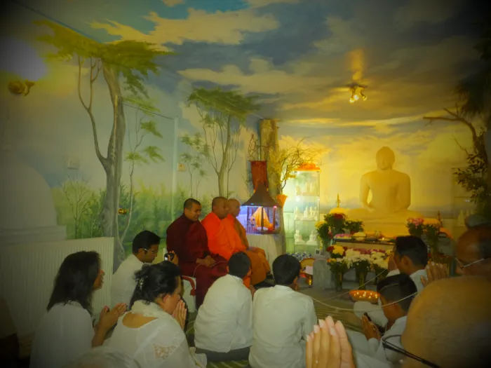 Vas Aradana at Buddhist Community Centre Letchworth