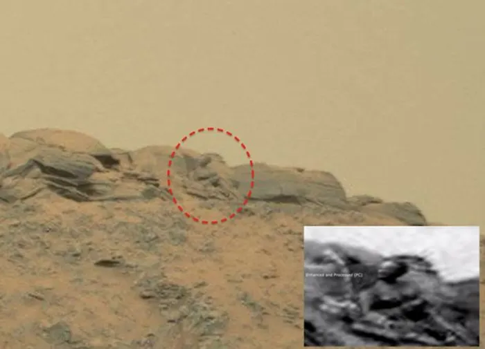 'Buddha statue' spotted on Mars
