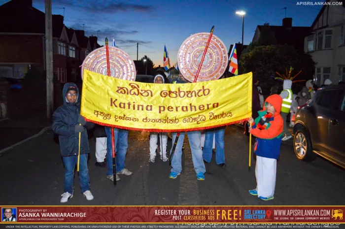 Kathina Celebrations at Athula Dassana International Buddhist Temple 2015