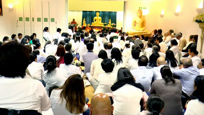 London Buddhist Vihara 2015 Kathina Ceremony