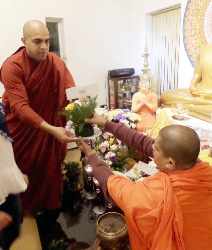 Mapiya vandana at Jethavana Buddhist viharaya 2016