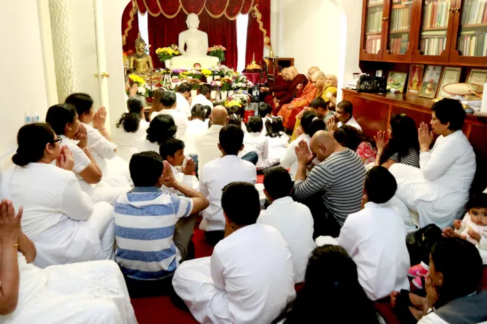 Vesak at Sri Saddhatissa International Buddhist Centre