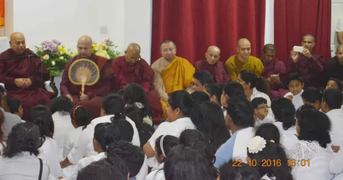 KATHINA CEREMONY AT KINGSBURY TEMPLE