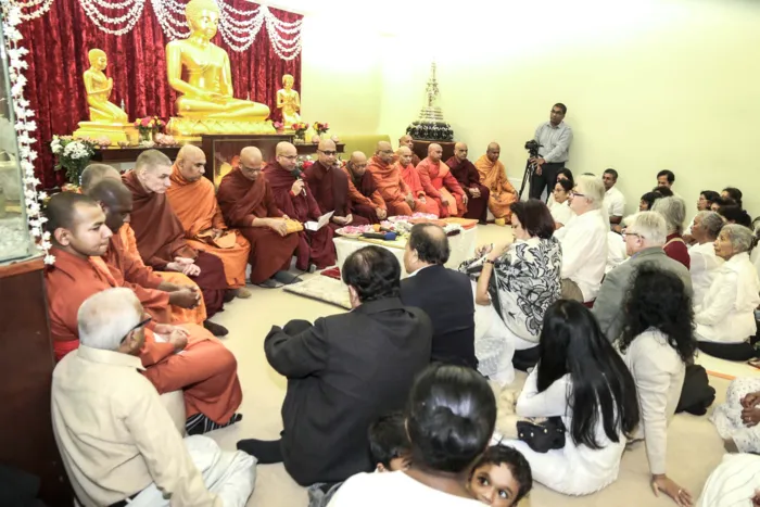 London Buddhist Vihara 2016 Kathina Ceremony