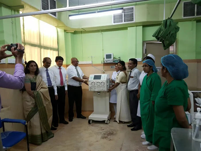 Association of Sri Lankan Lawyers UK donates a CRRT Machine to Anuradhapura Hospital