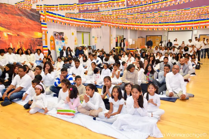 Atavisi Pooja at Heathrow Athula Dassana International Buddhist Vihara
