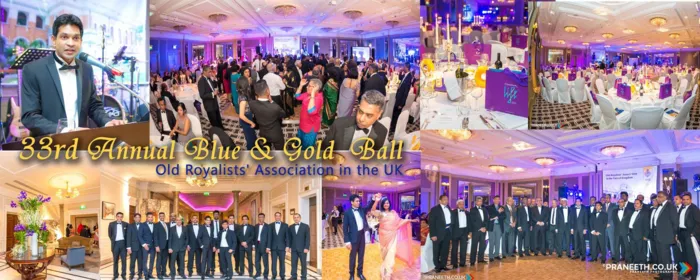 33rd Annual Blue & Gold Ball(2016), Old Royalists’ Association in the United Kingdom