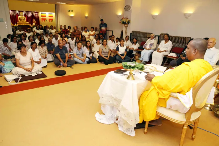 "DHAMMASSAWANA" Monthly Dhamma Sermon at London Buddhist Vihara