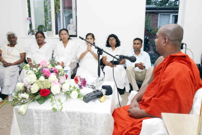 Ven. Thiththagalle Anandasiri Thera at Kingsbury Temple