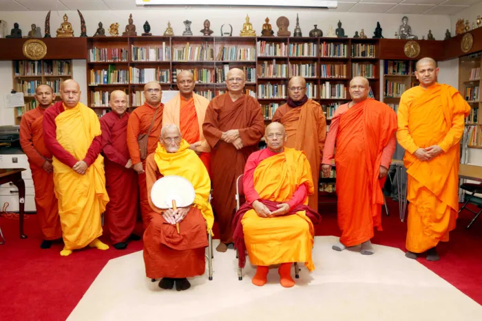 Mahanayaka Theros Visit London Buddhist Vihara