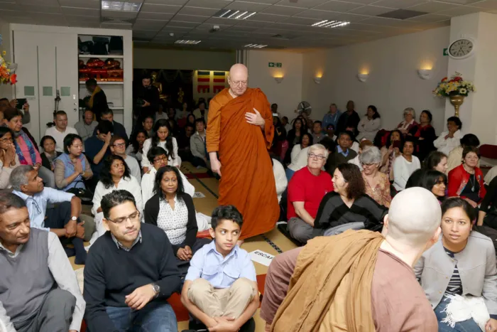 Ven. Ajan Bharmavamso at London Buddhist Vihara