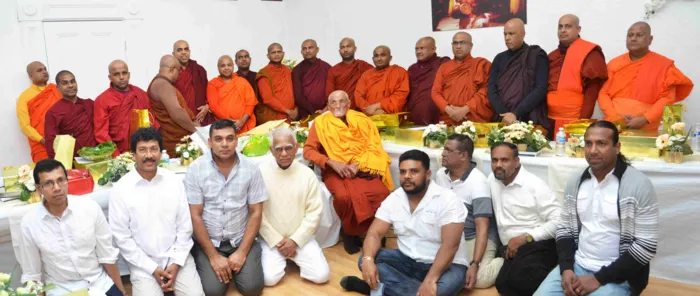 Kathina Celebrations at Jethavana Buddhist Vihara, Birmingham 2017