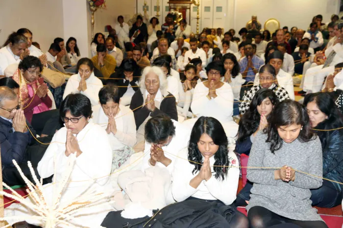 Blessings for the New Year at London Buddhist Vihara