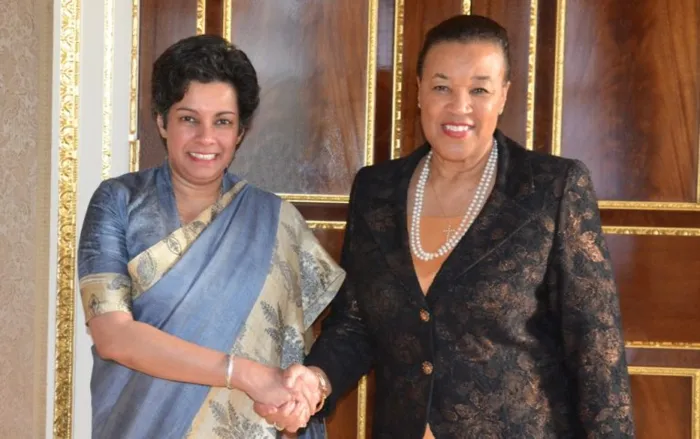 Sri Lankan High Commissioner pays farewell call on Commonwealth Secretary-General