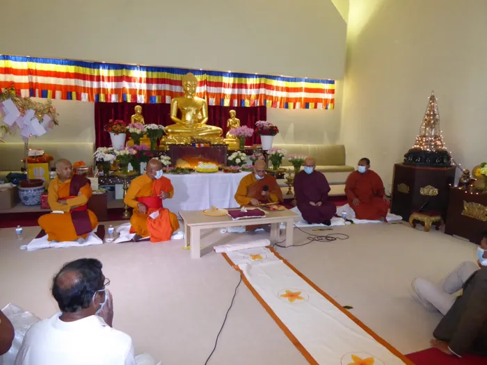 London Buddhist Vihara Kathina Ceremony 2020