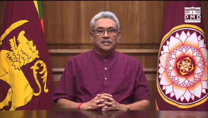 Sri Lankan President Gotabaya Rajapaksa's Special Address to the Nation - November 2020