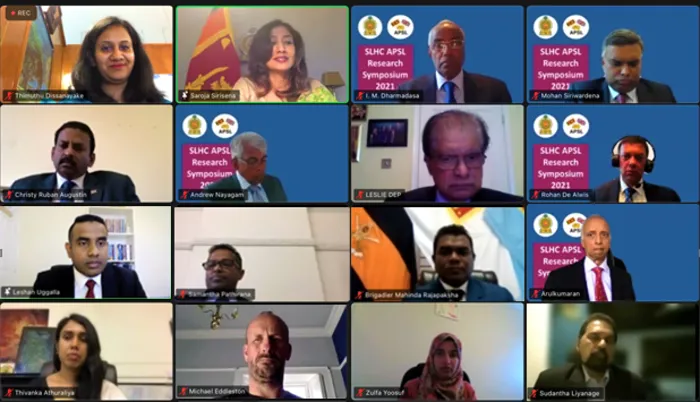 Research Symposium 2021 Organised by Sri Lankan High Commission and APSL-UK