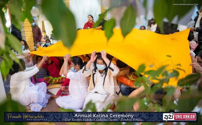 East London Buddhist Cultural Centre (Lumbini Vihara) Annual Katina Ceremony 2021