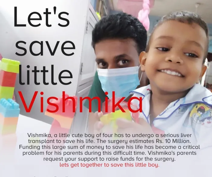 Let's save little Vishmika - Fundraising Details