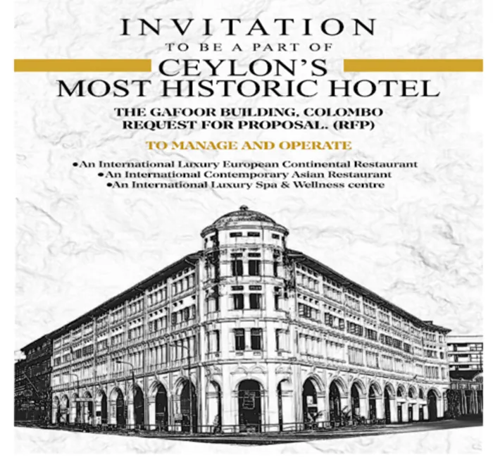 Invitation to be a part of Ceylon’s Most Historic Hotel