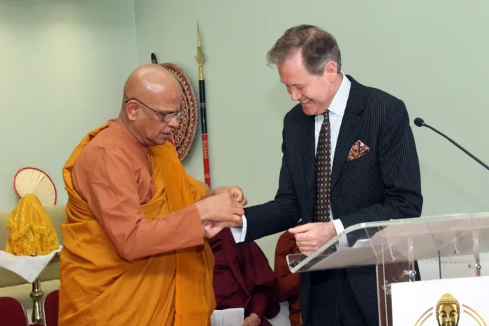 Platinum Jubilee Ceremony at London Buddhist Vihara
