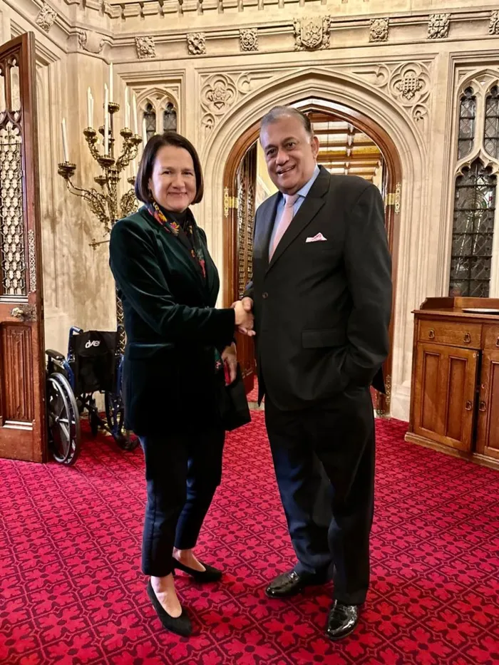High Commissioner Rohitha Bogollagama met with Catherine West MP, Shadow Minister (Foreign and Commonwealth Affairs)