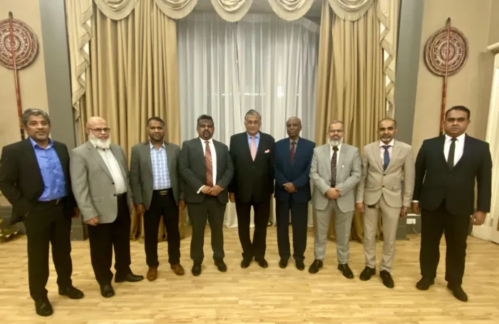 Executive Committee Members of the Council of Sri Lankan Muslim Organizations UK (COSMOS UK) called on H.E. the High Commissioner
