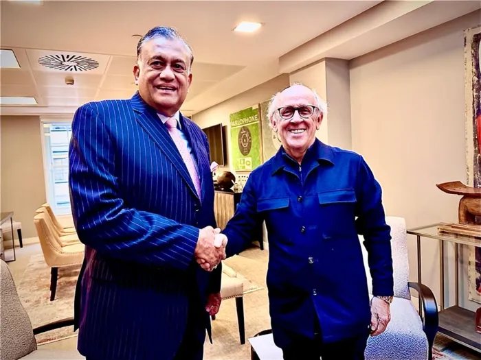 High Commissioner Rohitha Bogollagama met with The Lord Davies of Abersoch CBE, UK Prime Minister’s Trade Envoy for Sri Lanka