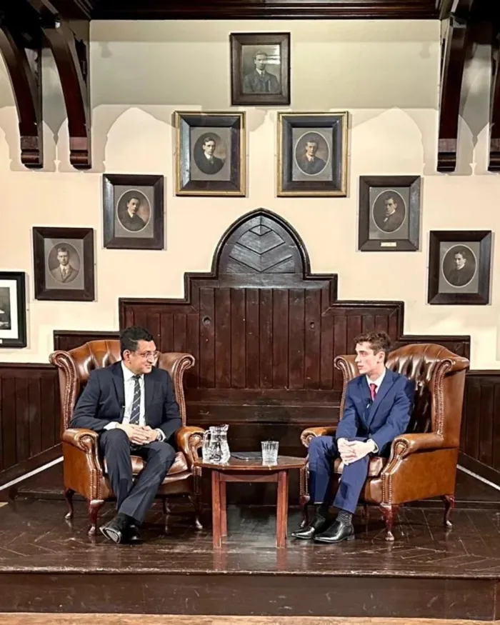 Minister of Foreign Affairs Addresses the Cambridge Union on Sri Lanka’s Path to Economic Recovery