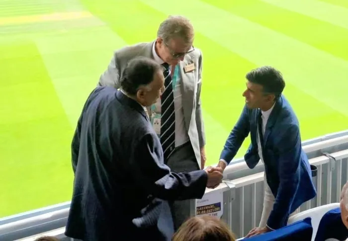 High Commissioner Rohitha Bogollagama Attends England vs Sri Lanka Test Match at Lord's