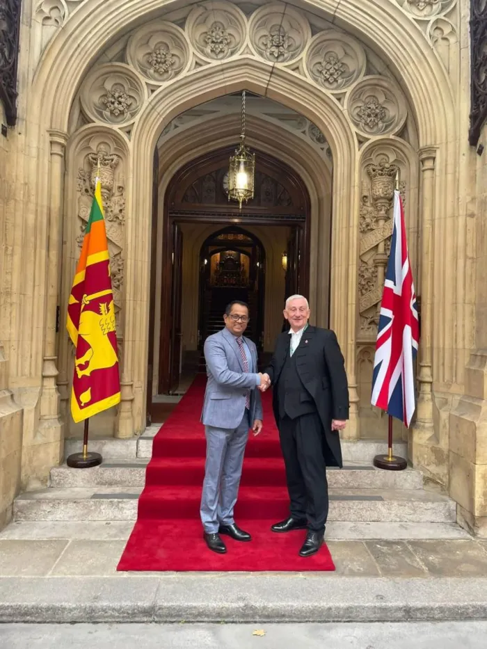 Speaker-Led Parliamentary Delegation from Sri Lanka Undertakes Official Visit to the United Kingdom