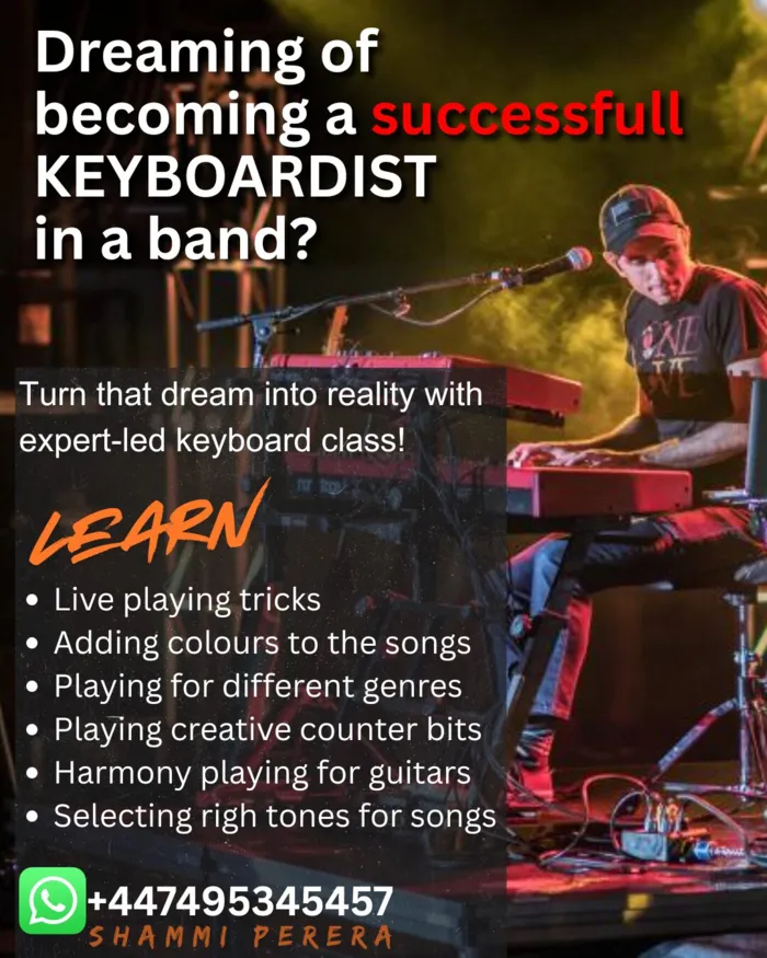 Expert-led Keyboard Classes