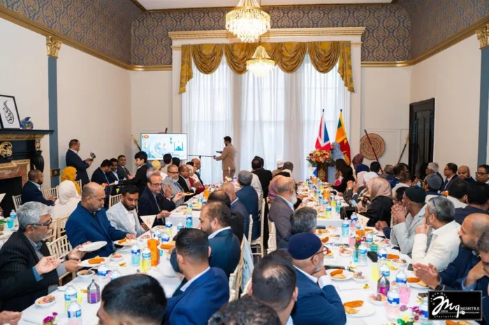 Iftar Reception Hosted by the High Commission of Sri Lanka in London in Collaboration with COSMOS UK and other Organisations