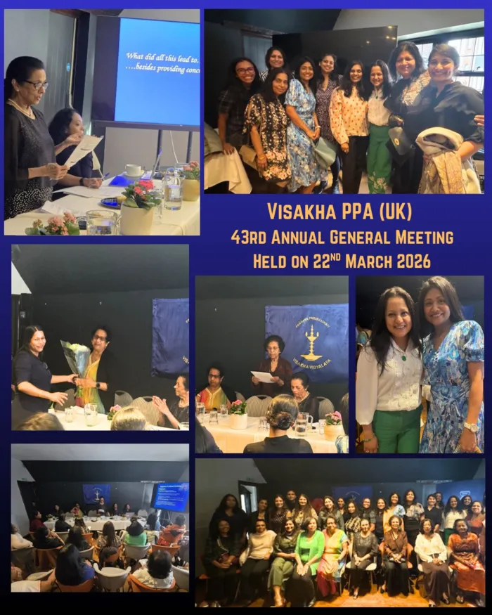 Past Pupils Association of Visakha ( UK) Celebrates 43rd Annual General Meeting