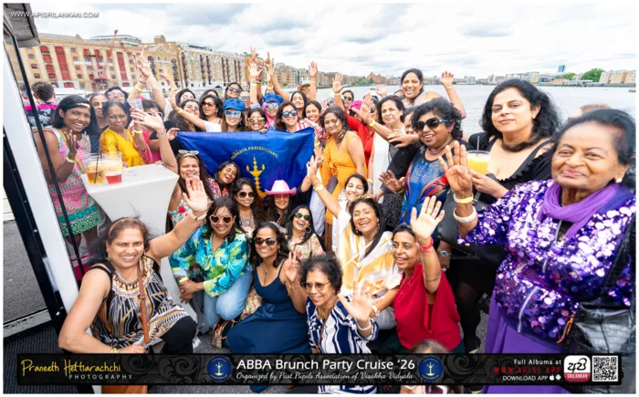 VISAKHA PPA (UK) ABBA BRUNCH PARTY CRUISE ’26 – A Day to Remember on the Thames