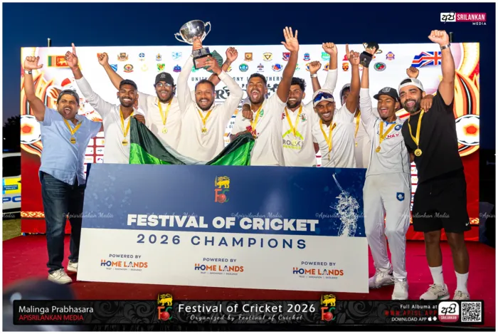 Festival of Cricket 2026: Isipathana Crowned Champions as Sri Lankan Community Celebrates 36 Years of Unity Through Cricket